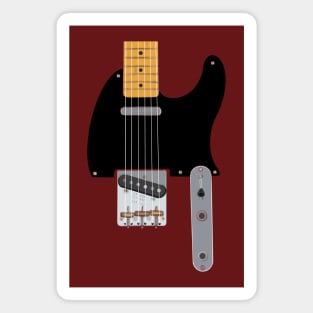 American Vintage Electric Guitar - rockstar father swag Magnet